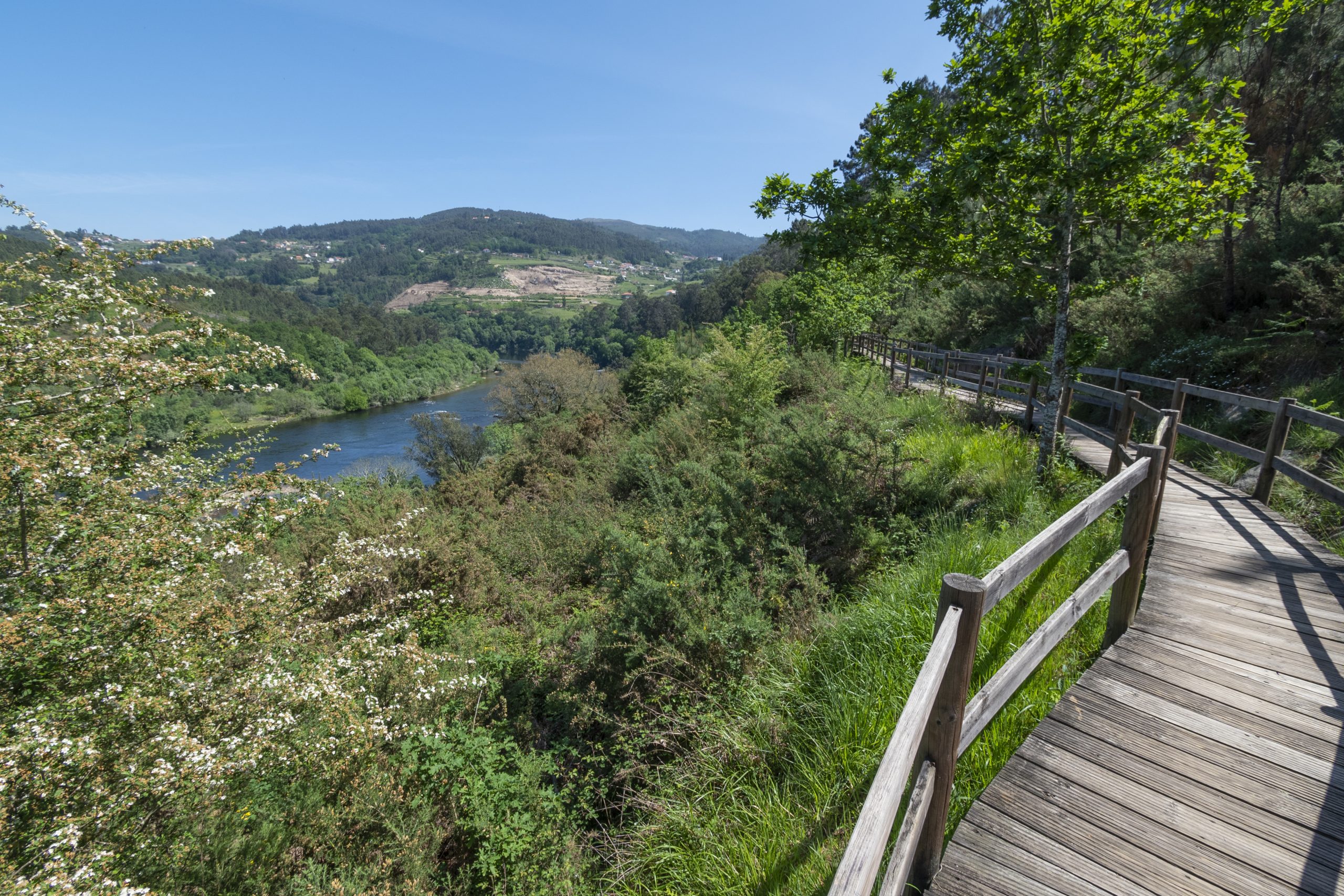 ruta marginal del río miño