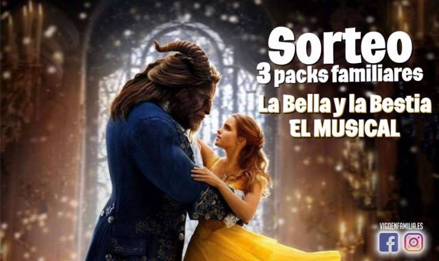 Sorteo 3 ENTRADAS TRIPLES para el musical La Bella y la Bestia