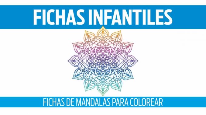 FICHAS DE MANDALAS PARA COLOREAR